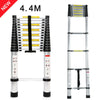 4.4M Heavy Duty Multi-Purpose Aluminium Telescopic Ladder Extendable Step UK