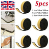 5pcs Extra Thick Rubber Foam Weather Strip Draught Excluder Seal 2M