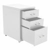 Mobile 3/4/5/6/8 Drawers Office Filing Cabinet Metal File Storage Unit w/ Wheels
