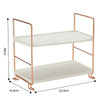 2/3Tier Kitchen Bathroom Countertop Standing Rack Storage Organizer Shelf Holder