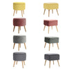 Linen/Velvet Dressing Table Stool Storage Footstool Ottoman Footrest Makeup