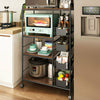 Kitchen Cart Shelving Microwave Oven Fruit Storage Rack Stand Shelf Organiser