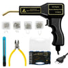 Hot Stapler Plastic Repair Car Bumper Fender Fairing Welder Gun Kit +200 Staples