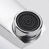 UK Modern Bathroom Taps Basin Sink Mono Mixer Chrome Cloakroom Tap with 2 Hoses.