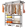 Extra Large Strong Clothes Rail Rack Hanging Garment Display Stand Shop Storage