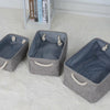 Foldable Storage Box Fabric Small Toy Cosmetic Case Carry Basket Desk Organiser