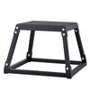 VEVOR 12" Plyometric Jump Box Fitness Exercise Plyo Box Step Cross Black