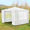 3x3M Heavy Duty Gazebo Marquee Canopy Waterproof Garden Patio Party Tent w/Sides