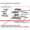DIY Multi Tier Iron Flower Rack Plant Pot Stand Shelves Bonsai Display