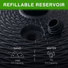 45cm Garden Umbrella Stand 17L Fillable Outdoor Parasol Base for Sand or Water