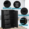 Bathroom Floor Cabinet Storage Cupboard Organizer W/Adjustable Shelf & 4 Drawers
