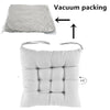 4 Pack Soft Chair Seat Pads Garden Outdoor Furniture Dining Patio Tie On Cushion