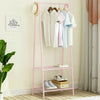 Heavy Duty Metal Clothes Storage Rack Coat Hanging Rail Shoe Stand Garment Shelf