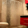 Bathroom Clear Curtain Extra Long Eco-Friendly Washable Shower Curtain 180x180cm