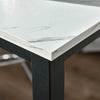 Tall Breakfast Bar Table Industrial Kitchen Dining Room Furniture Modern Style