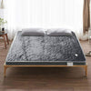 Electric Heated Over Throw Blanket Washable Soft Fleece w/ Monitor Warm Mattress