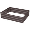 Steel Raised Plant Bed Garden Flower Planter Vegetable Box Planting Grow Bag NEW
