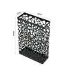 Vintage Metal Iron Umbrella Stand Holder Home Office Hallway Storage Basket Rack