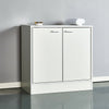 White Under Sink Cabinet Cupboard Unit Double Doors Storage Bathroom Furniture