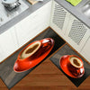 New 3D Non Slip Mat Machine Washable Kitchen Rug Entrance hall back Fruit mats