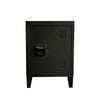 Metal Locker Table Storage Bedside Table Cabinet Bedroom Lamp End Side Table NEW