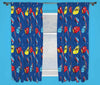 Official Licensed Character Pleated Curtains 54" or 72" Drop Kids Boys Girls