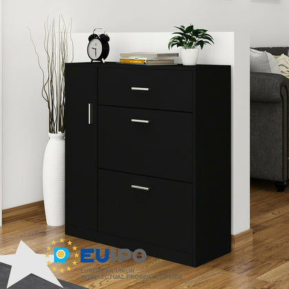 20 Pairs Shoe Storage Cabinet Unit Cupboard Hallway Cabinet Shoe Rack Cupboard