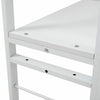 2 Tier Microwave Oven Stand Modern Kitchen Storage Organizer Shelf Side Table
