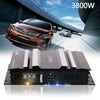 2Channel 3800W Car Audio Power Amplifier Bass Box Amplifier Under Seat Subwoofer