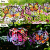 Set of 4 Solar Power LED Butterfly Stake Lights Garden Lights Outdoor Lawn Lamp