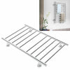 100W Bathroom Wall Electric Ladder Heated 10 Bars Towel Rail Warmer Radiator