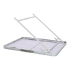 Aluminum Alloy Portable Indoor Outdoor Folding Dining Table Camping Picnic Party