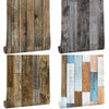 6M Retro Blue Grey Wood Grain Wallpaper Self Adhesive Waterproof Wall Stickers