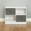 White Kids Bedroom Storage Organizer Unit With Drawers Childrens Childs