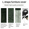 Waterproof Furniture Cover Garden Rattan Corner Outdoor Sofa Protector L-Shape