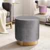 Velvet Pouffe Footstool Dressing Table Chair Padded Make-Up Stools Kids Seats UK