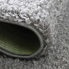 SMALL X LARGE SIZE GREY FLUFFY THICK PLAIN SOFT SHAGGY NON SHED RUG MODERN RUGS