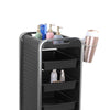 6 Layer Barber Hairdressing Beauty Salon Trolley Chrome Frame Storage Cart UK