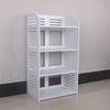 Large 4 Tiers Shoe Rack Storage Shelf Display Stand Organiser Unit Cabinet White