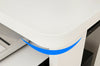 Small Computer Kids Desk Table Drawer Shelves Office Home Corner Writing White