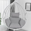 Egg Chair Cushion Garden Patio Swing Hanging Chair Mat Pillow Indoor Outdoor