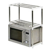2 Tier Adjustable Expanding Microwave Rack Kitchen Storage Shelf Unit Organiser