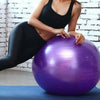 65 CM GYM YOGA BALL EXERCISE SWISS FITNESS PREGNANCY BIRTHING ANTI BURST + PUMP