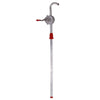 50'' Self Priming Rotary Hand Oil Pump Fuel Fish Barrel Drum Syphon Transfer UK