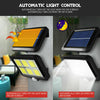 120LED Solar Powered PIR Motion Sensor Garden Wall Light Security Flood Outdoor~