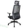 Ergonomic Office Chair Mesh Back Height Adjustable Wheels Gas Lift Computer Desk