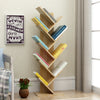 Tree Desktop Bookshelf Desk Bookcase Display Book Rack 3 Tier Organizer Storage