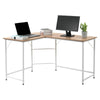 L-Shaped Computer Desk Home Office Laptop Study Table Waterproof UK