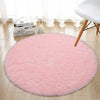 New Round Shaggy Rugs Carpet Thick Mats Large Living Room Bedroom Playing Mat UK