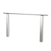 Stainless Steel Double Folding Wall Clothes Hanger Laundry Rack Retractable